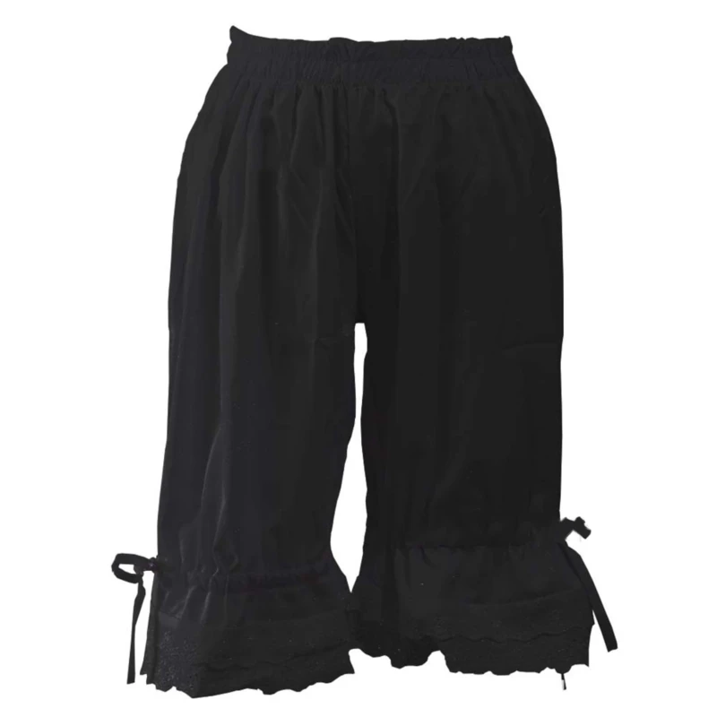 Short Pants Women Lace Summer Shorts Fashion Female Wide Leg Pants Casual Elastic Wasit Shorts Loose Soft and Cute