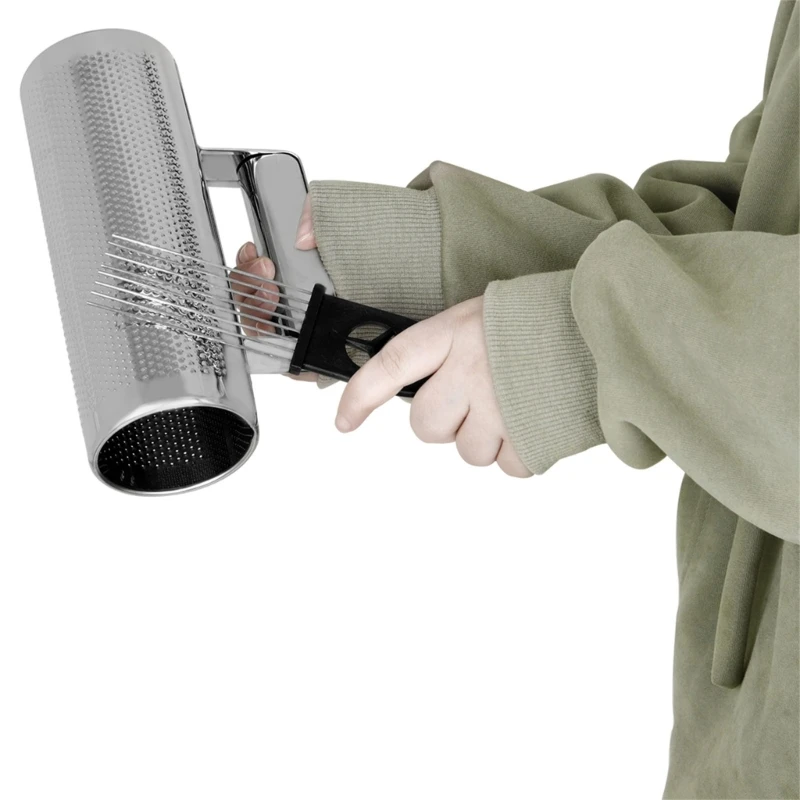G92F Metal Guiro Shaker Металлические инструменты со скребком Латинский ударный