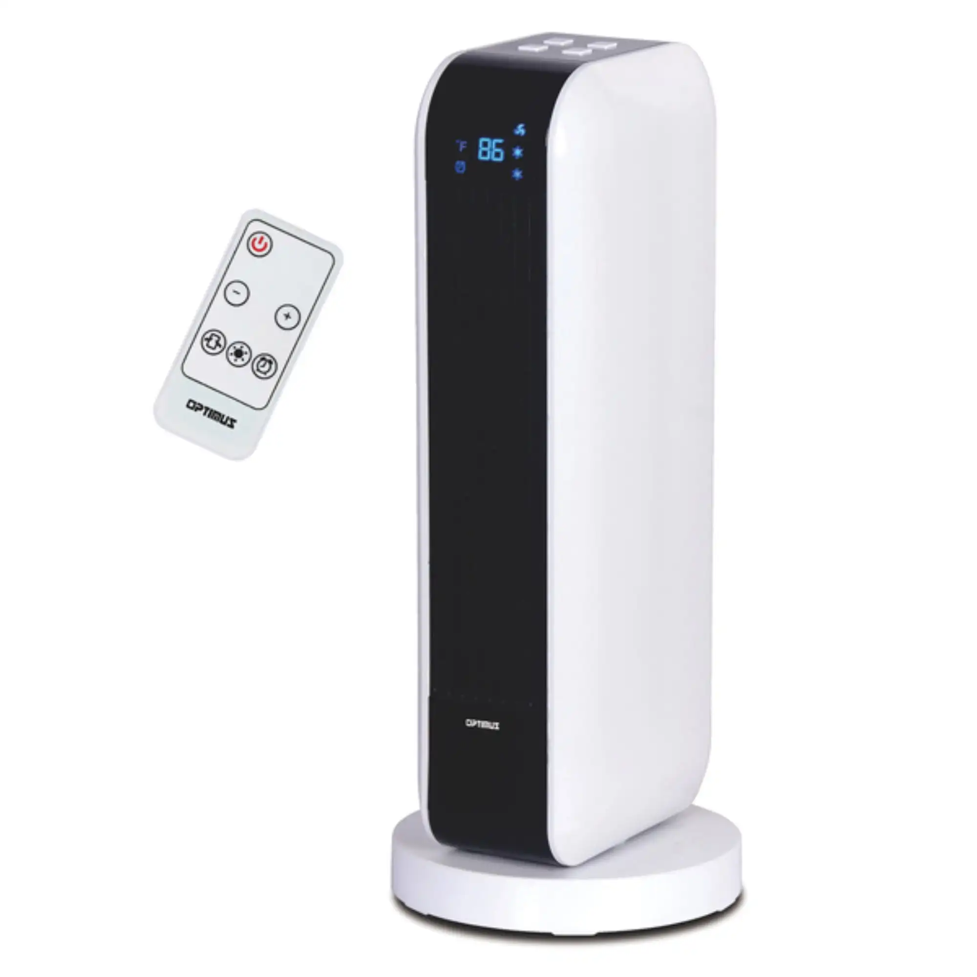 H-7319 H-7319 2-Setting 1,500-Watt-Max 17-In. Oscillating Ceramic Tower Heater with Remote