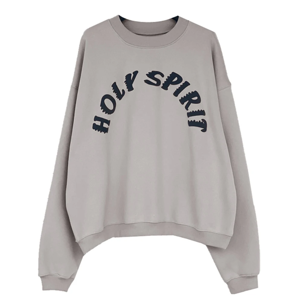 

Frog drift Fashion Wear Kanye West Pharrell Williams Sunday Service Oversize Earth color Loose Sweatshirt Sweater fro men