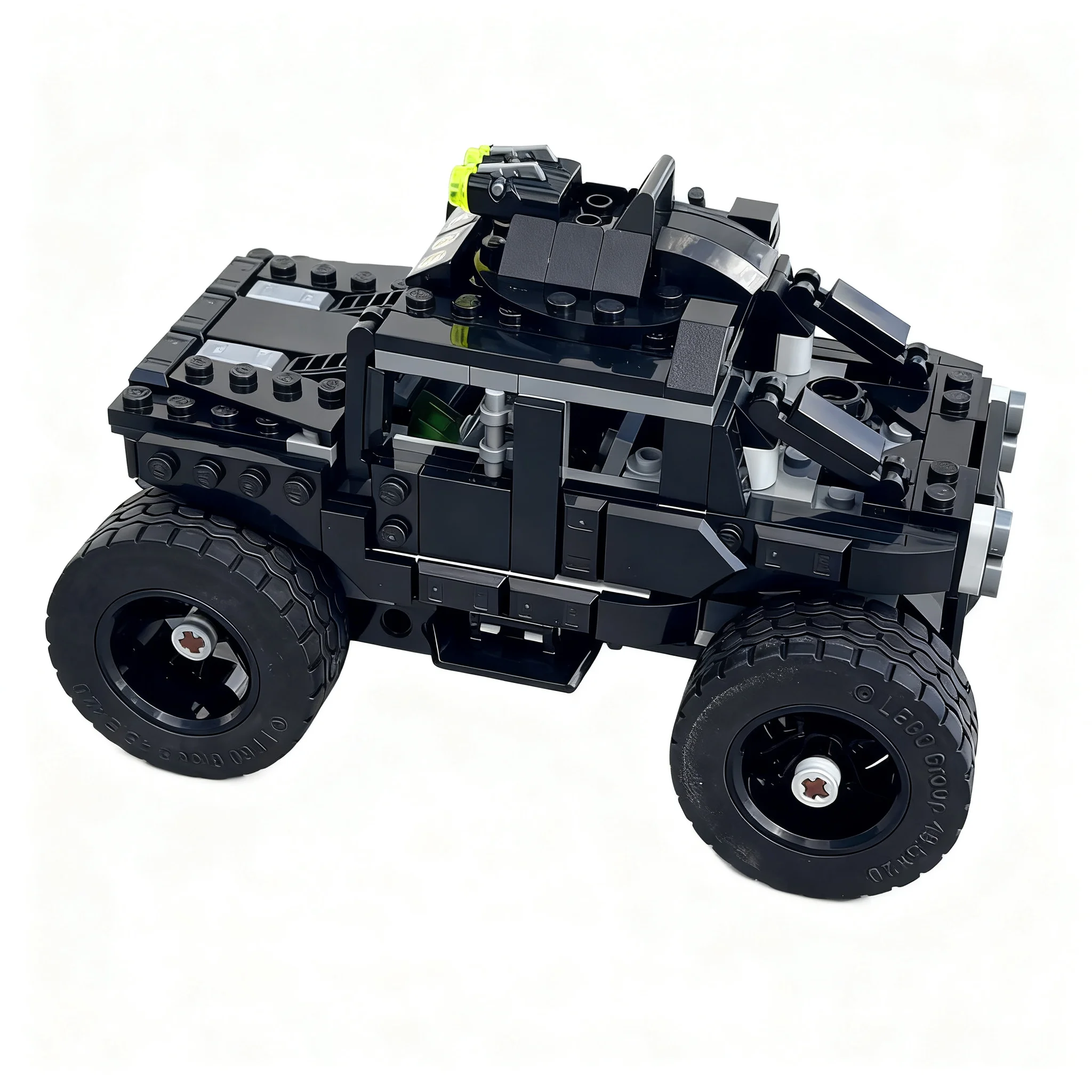 Фото 338 деталей MOC Hummered H1 Super Heroes DC Bat, модель из строительных блоков, рождественский подарок, конструктор, креативная игрушка для сборки своими руками на день рождения. №3