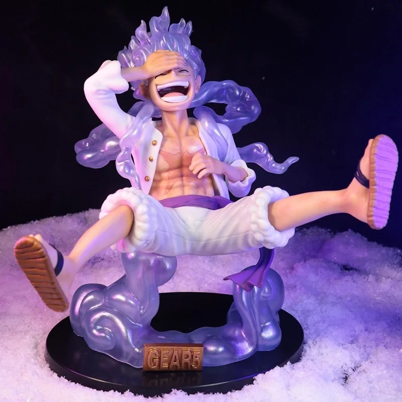 

17/26/23cm Anime One Piece Figure Luffy Gear 5 Action Figure Sun God Luffy Nika PVC Action Figurine Statue Collectible Model