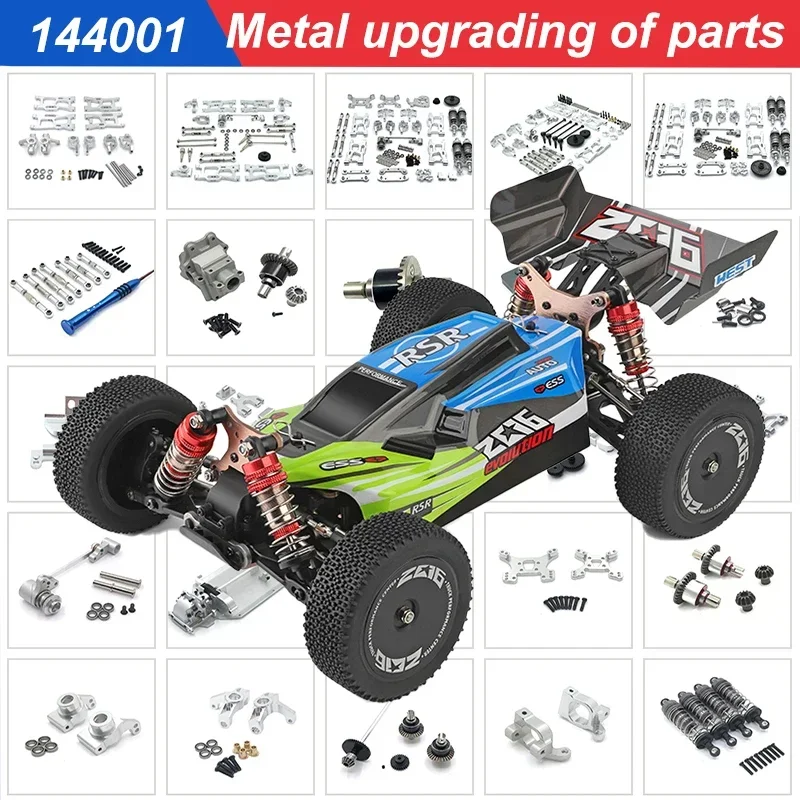 Металлический дифференциал Diff для Wltoys 144001 144002 144010 124016 124017 124018 124019 Запчасти