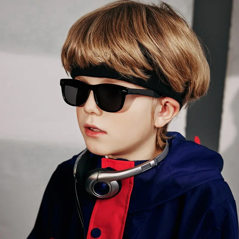 Детские поляризационные солнцезащитные очки TR90 с защитой от ультрафиолета для