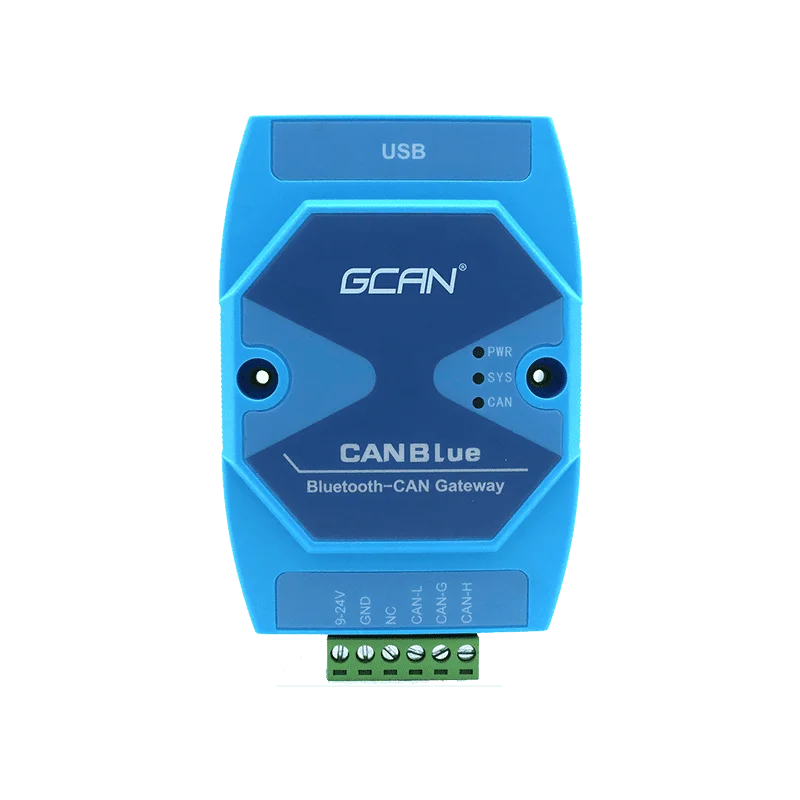 

GCAN-203 Bluetooth 2.0/5.0 To CAN Industrial Grade CAN Bus Communication Converter DC9~30V Baud Rate 5Kbps~1Mbps