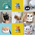 Силиконовый чехол для Lenovo LP40 беспроводные Bluetooth наушники защитный чехол мультяшный милый Lenovo наушники LP40 мягкий чехол