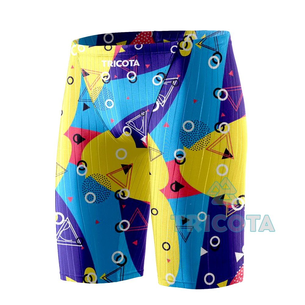 

Jammer Men Professional Competitive Swim Trunks Quick-Drying Swimwear Kit Surfing Pants Jammer Briefs Surf Shorts Diving Trunks