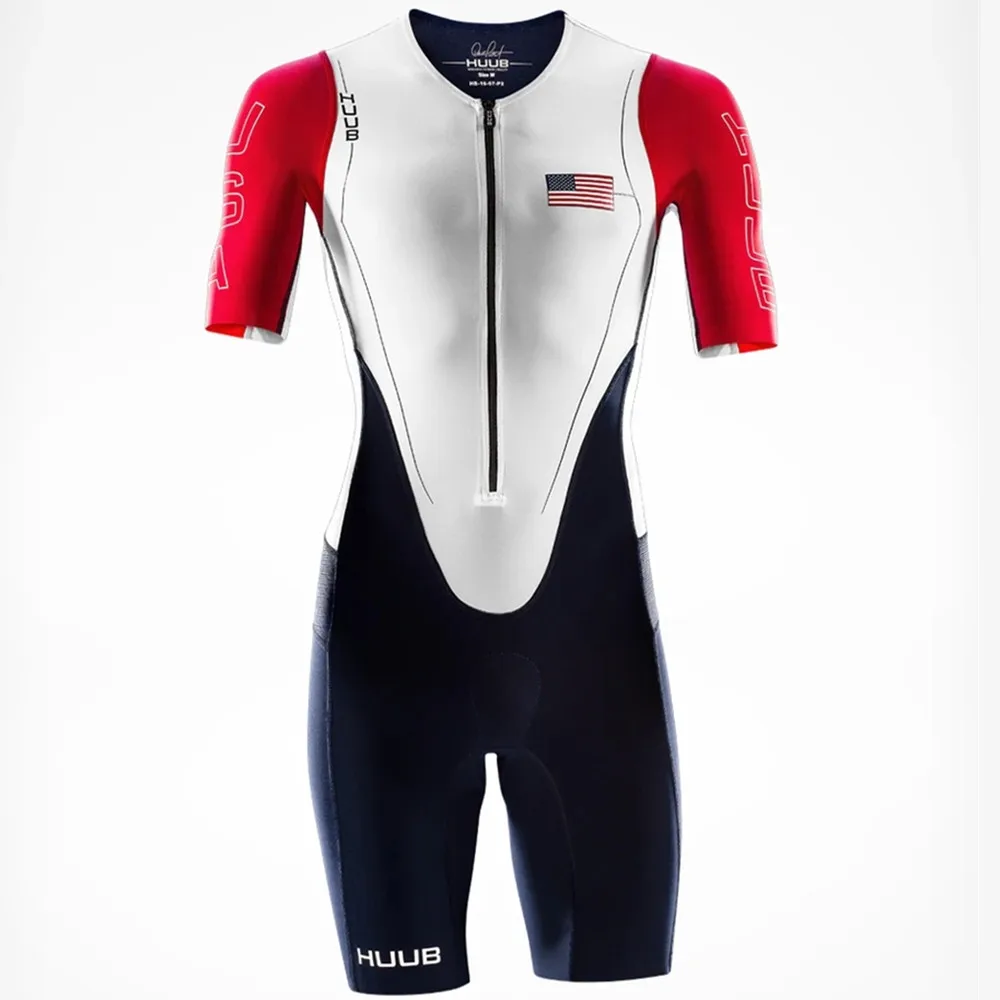

HUUB Men's Bicycle Jumpsuit Quick Dry Triathlon Mountain Sportswear Suit Cycling Skinsuit Mtb Riding Bodysuit Ropa Ciclismo 2022
