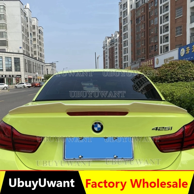 

Задний спойлер для багажника из АБС-пластика и углеродного волокна для BMW F33 420i 425i 428i PSM Style 2013 -2019