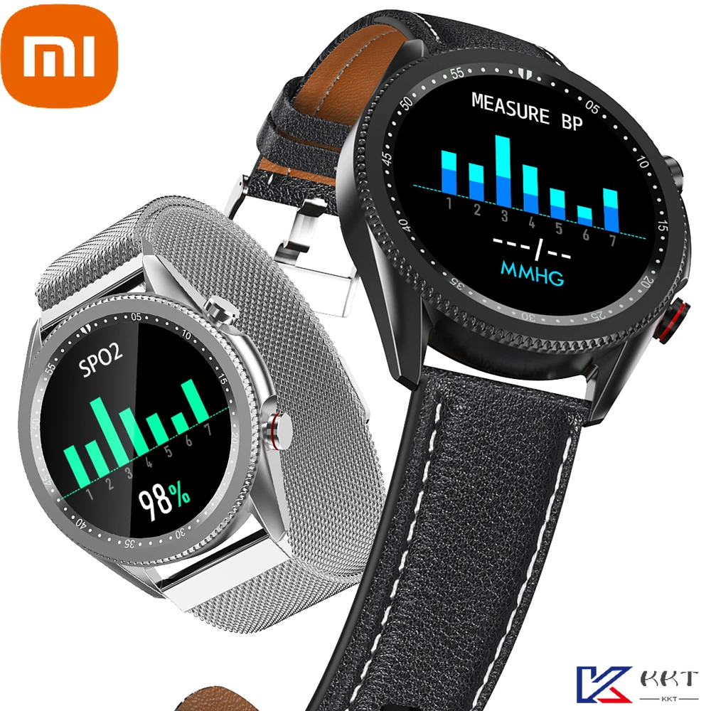 

XIAOMI 2022 Men Smart Watch BT Calls Fitness Tracker Heart Rate Blood Pressure Waterproof BT Music Smart Clock Women Sports Band