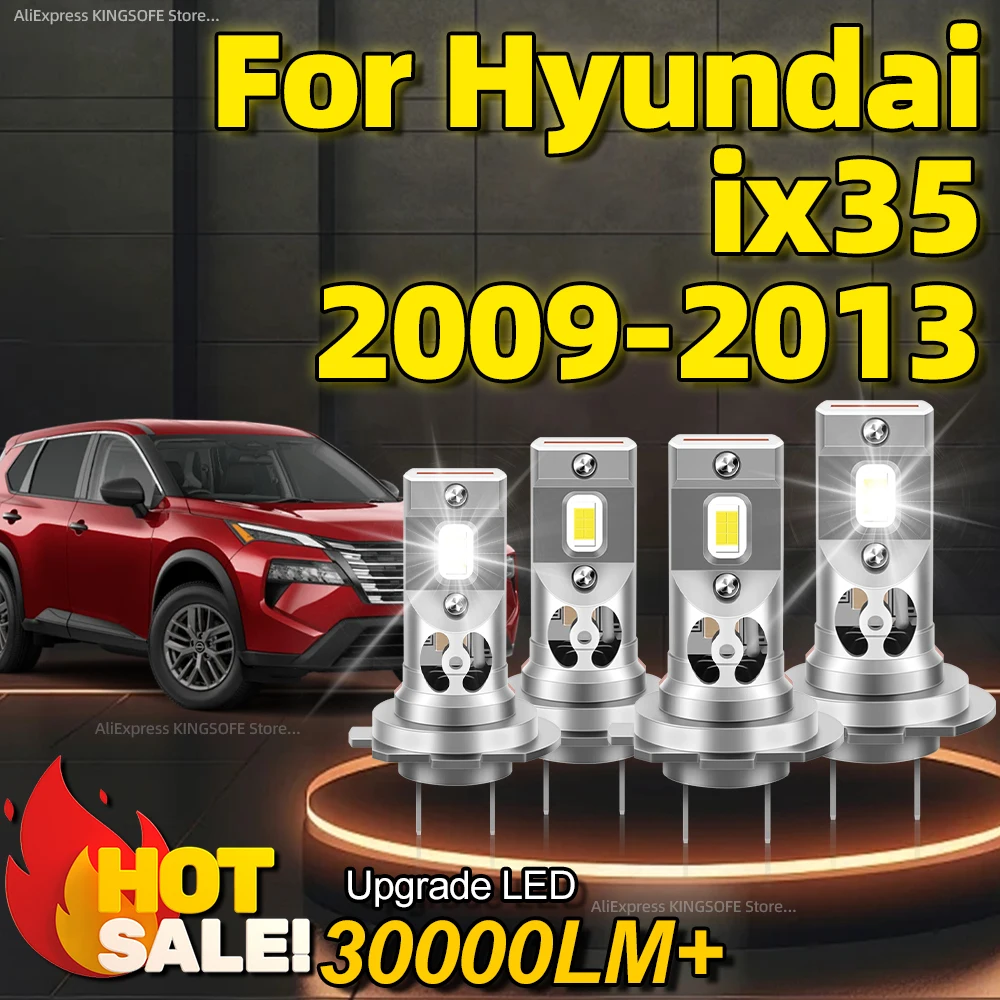 2/4 шт. автомобильные лампы 6000K 2009 лм с вентилятором