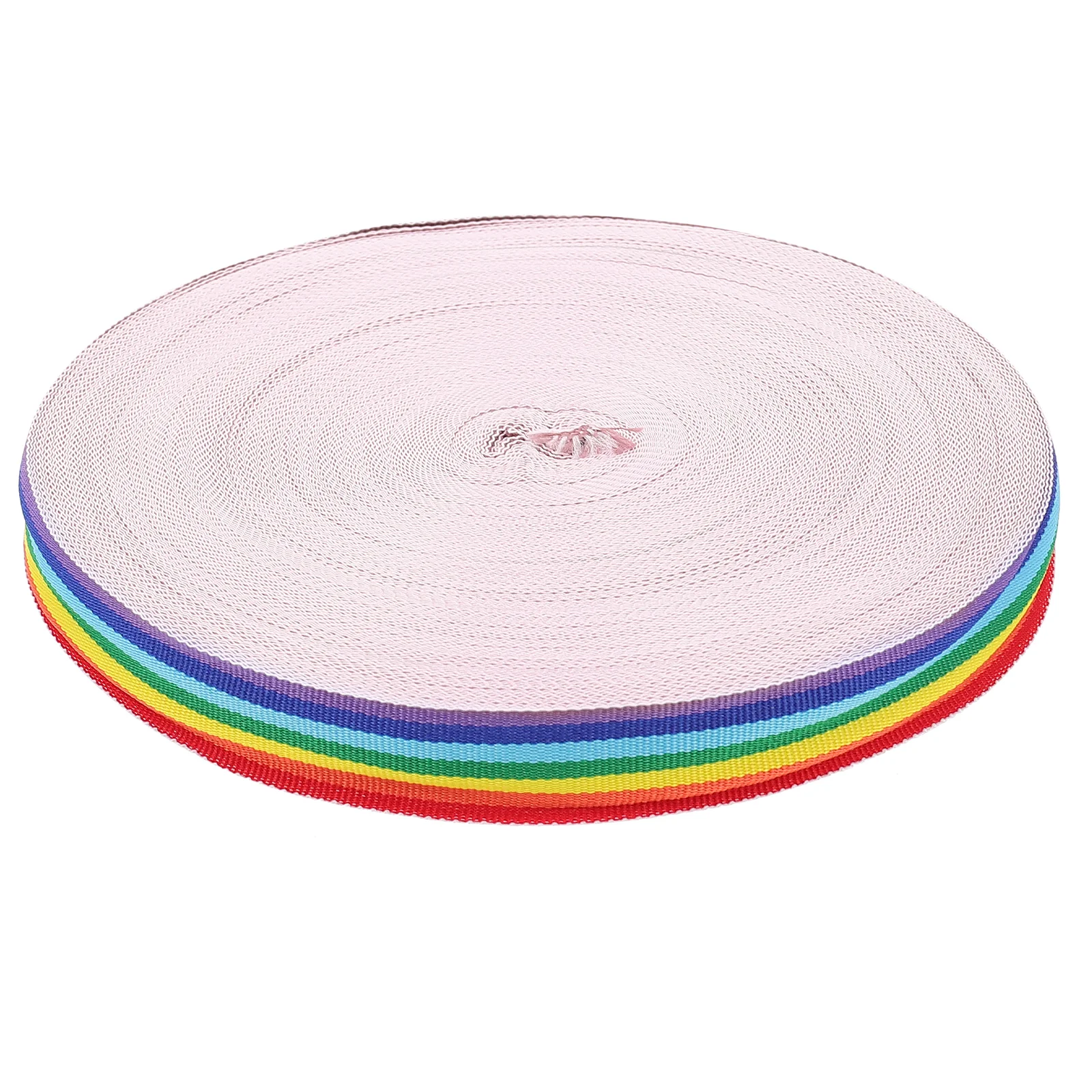 

Mexican Gifts Colorful Rainbow Ribbon Delicate Wrapping Wear-resistant Craft Plain Weave 0.1X2X4570CM Accessory Polyester