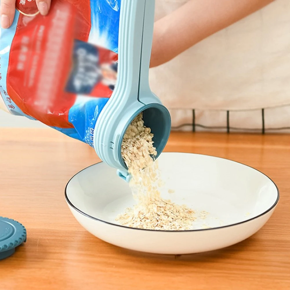 Новый зажим для закусок сохранения свежести продуктов пластиковый пищи дорожные