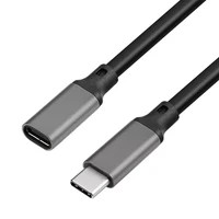 1m 2m 10gbps gen2 type c usb 3 1 male to usb c female extension data 100w charging cable extender cord for macbook switchphone