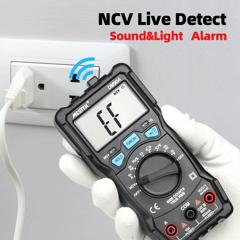 

Digital Smart Multimeter 6000 Counts Automatic Multimeter Tester Multimetro Digital Profesional Usb Tester Mestek Multitester