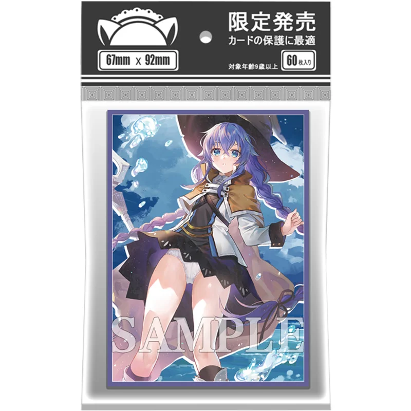 60 шт./компл. ACG карты рукав Mushoku Tensei Roxy аниме игровые персонажи лазерная версия