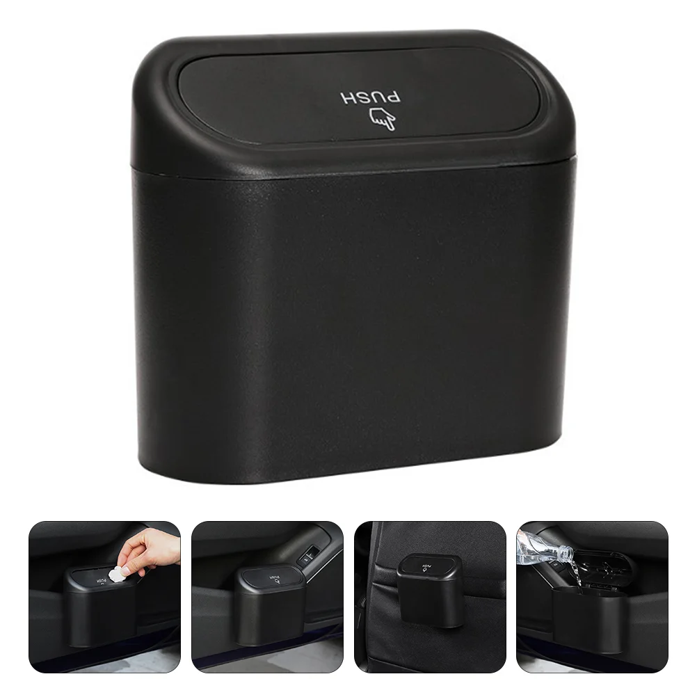 

Can Trash Car Vehicle Auto Garbagewaste Rubbish Bin Hanging Dustbin Wastebasket Cigar Container Organizerpouch