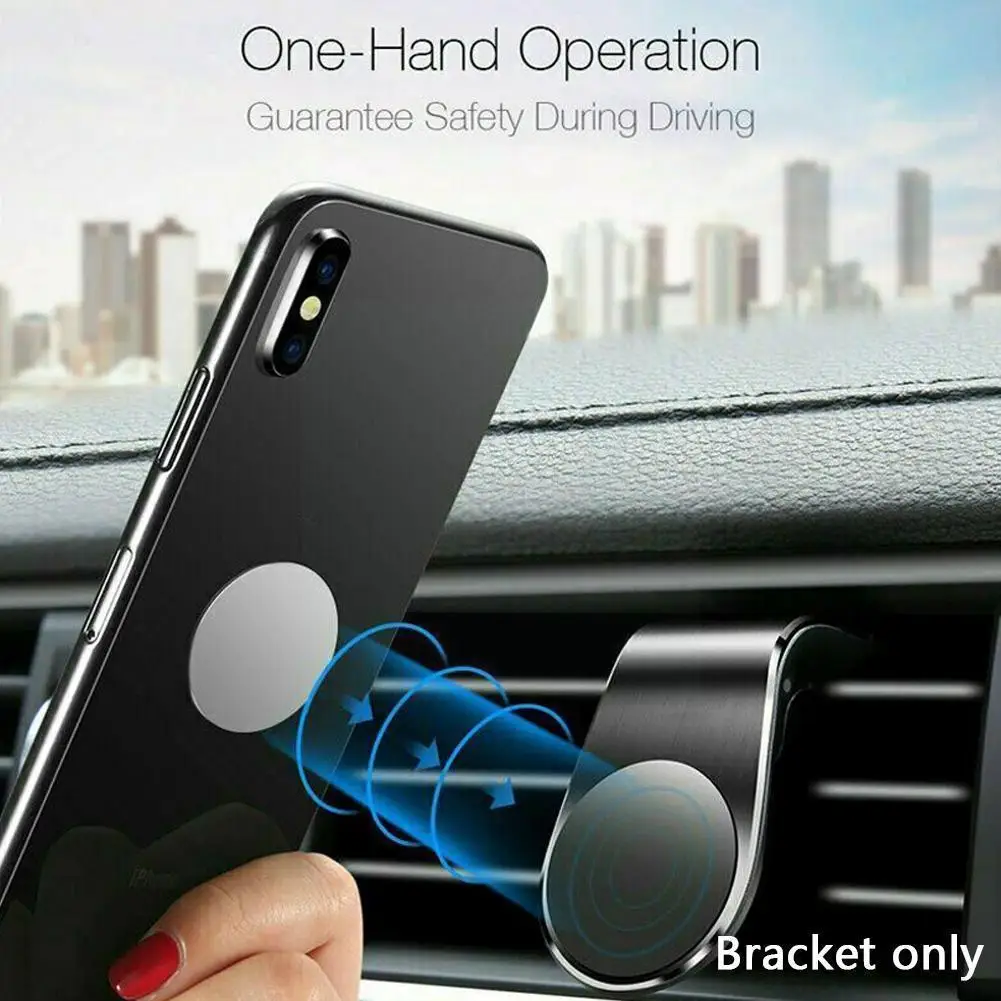 

Magnetic Car Phone Holder Mobile Mount Smartphone GPS Support Stand For iPhone 13 12 11 Pro Max Huawei Samsung LG G8X8