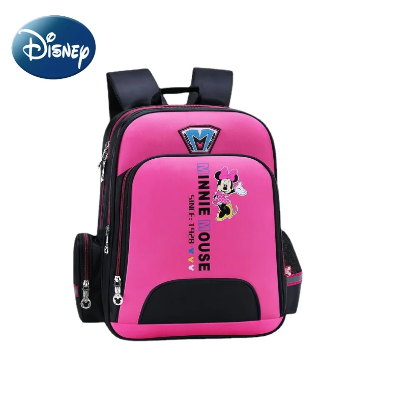 

Disney Minnie Schoolbag Large Capacity Backpack for Elementary Student Children's Cartoon Mickey Mouse Waterproof Free Shipping