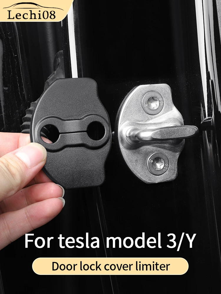 Крышка дверной защелки Depanet для 2016 до 2023 Tesla Model 3, внешние аксессуары Y