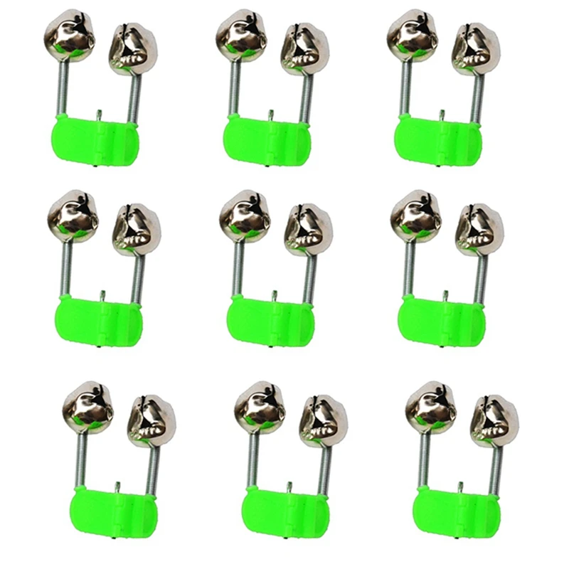

300 Pcs Fishing Bell Alarm Fishing Bell Alarm Sea Pole Clamp Bell Fishing Rod Clamp Tip Clip Bellsaccessories