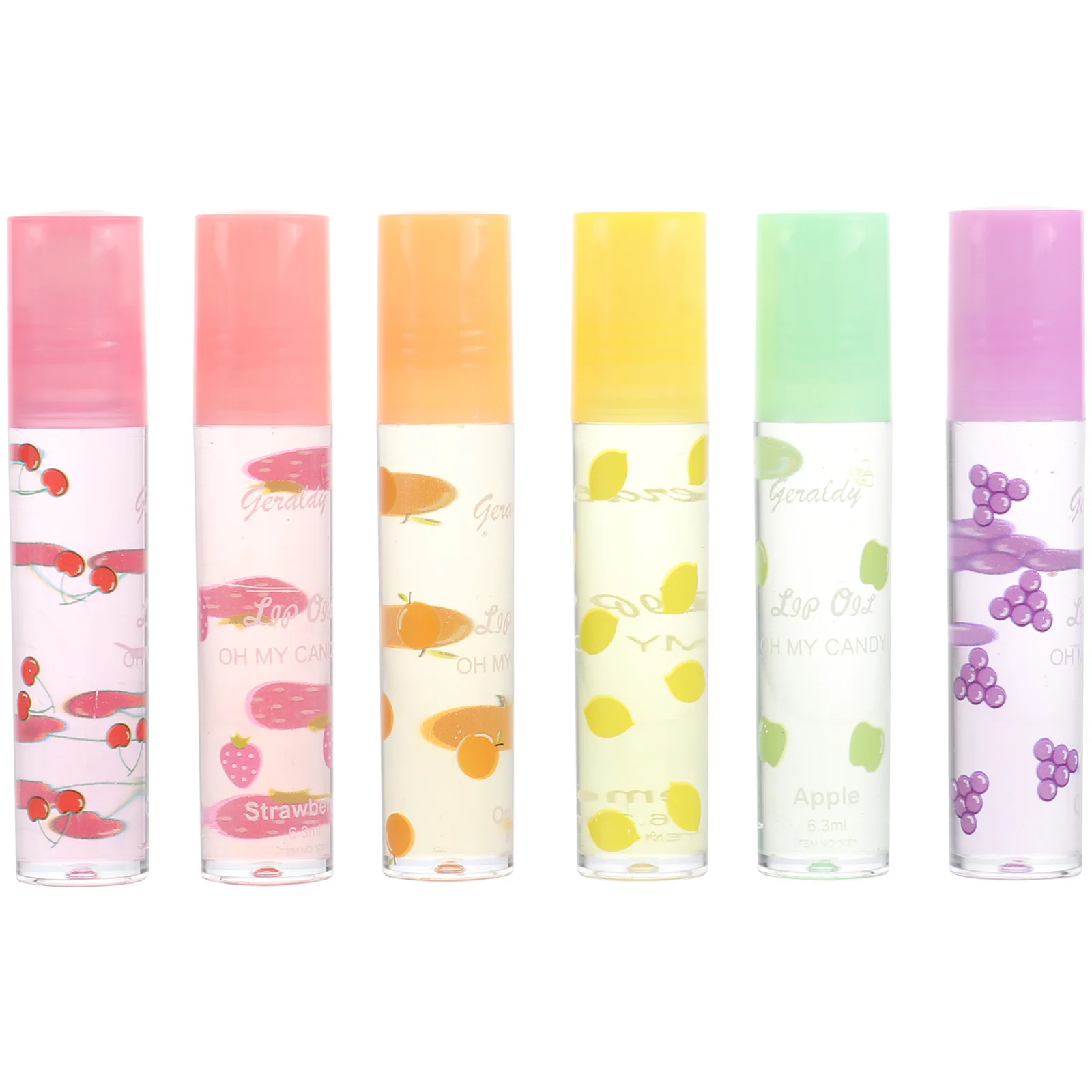 

Lip Gloss Flavored Clear Moisturizing Pomade Balm Transparent Set Fruit Roll Girlson Fruity Lipsticks Lipstick Protector Pack