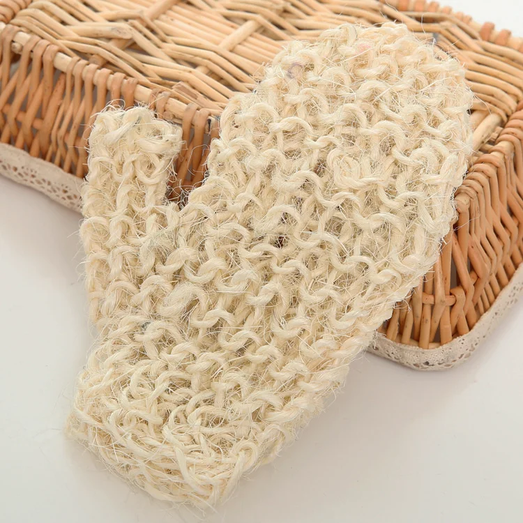 

[Pure sisal]Hand woven sisal bath gloves sisal bath gloves clean natural bath towel