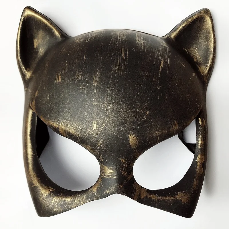

Steampunk Cosplay Mask Retro Daft Punk Helmet Samurai Mask Fashion Half Face Cat Mask Ball Punk Masquerade Party Costume Props