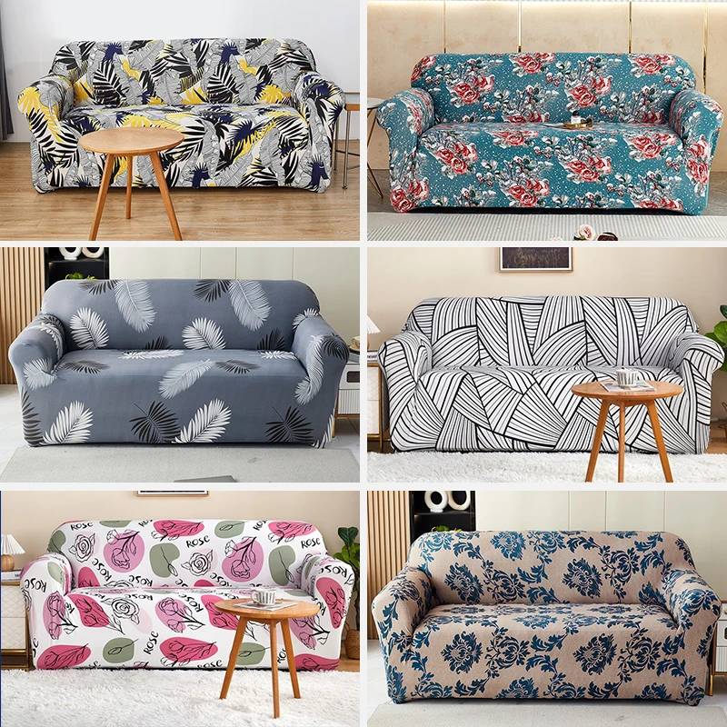

Various Patterns L Model Elastic Sofa Cover for Living Room Slipcover Couch Cover Corner Sofa Cover Home Sofa Armchair