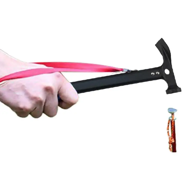 

Многофункциональный молоток из алюминия для наружного применения, легкий внешний фотомолоток из алюминия для палатки с колпачком для палатки