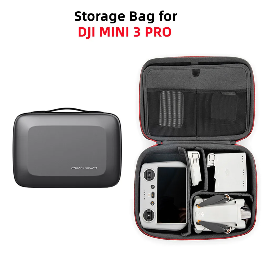 

Чехол PGYTECH DJI Mini 3 Pro для переноски дрона сумка для хранения Портативная сумка с пультом дистанционного управления Аккумулятор сумка для DJI Mini...
