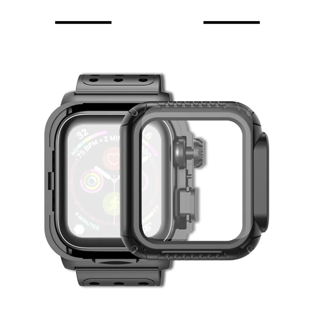 

Защитный Сменный Чехол для браслета для Apple Watch Series 4 40 мм, цветные высококачественные спортивные аксессуары