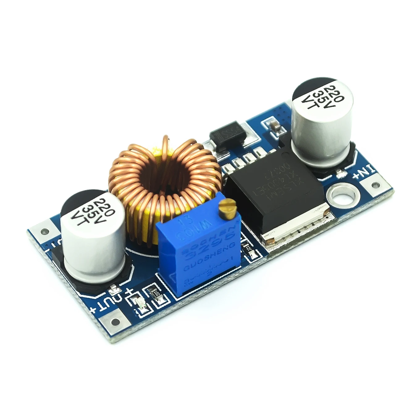 

XL4005 DSN5000 Beyond LM2596 DC-DC Adjustable Step-down Power Supply Module ,5A High Current,High Power