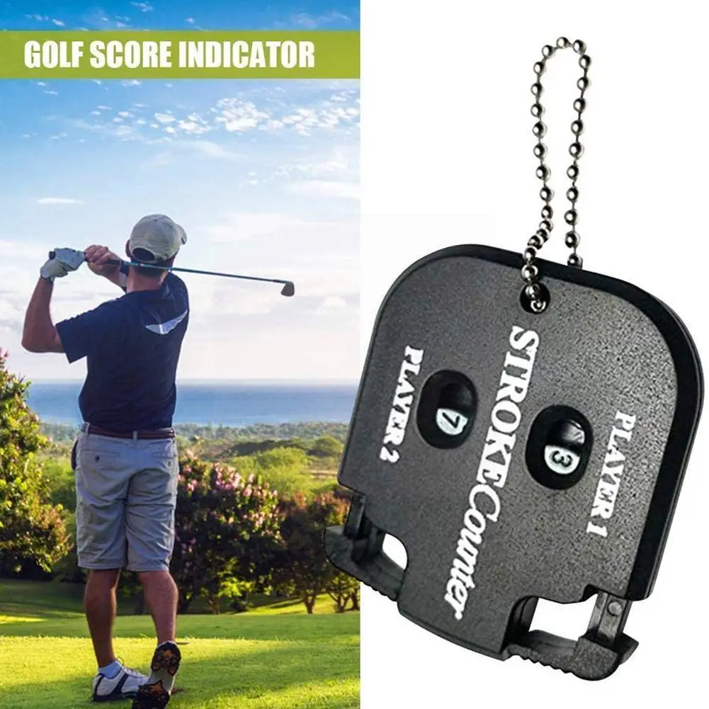 

Golf Square Scorecard Black Rubber Easy To Carry Golf Small Scorecard V5w9