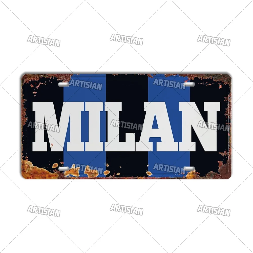Фото Бавария Newcastle Leverkusen Tottenham Paris Автомобильная табличка Mancherster Liverpool Croatia Металлическая вывеска Настенная табличка Декор Оловянная вывеска №5