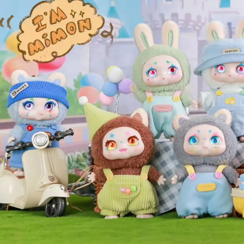 В наличии Kimmon биологическая серия Mimmon занятая коллекция плюшевых кукол ручной