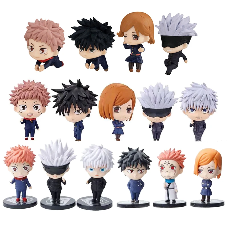 

jujutsu kaisen Crawling Line Gojo Satoru Itadori Yuji Fushiguro Megumi Kugisaki Nobara PVC Figurine Dolls Model Figure Toys Gift