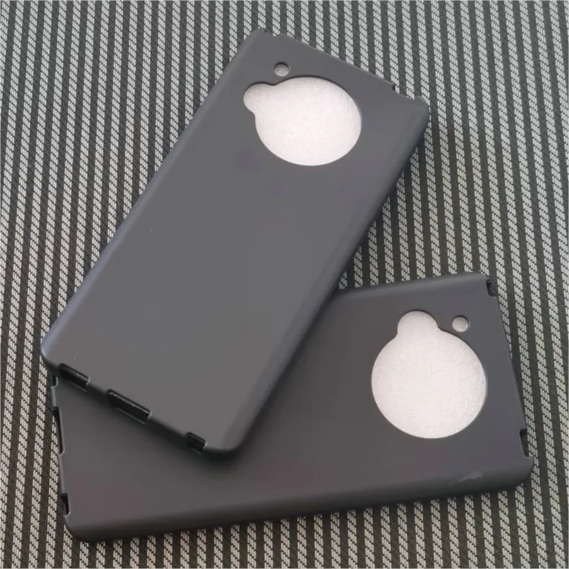 Черный матовый чехол для sharp aquos r9 r8 r8s pro r7 p7 r6 r6g мягкая искусственная кожа ТПУ aquosr9