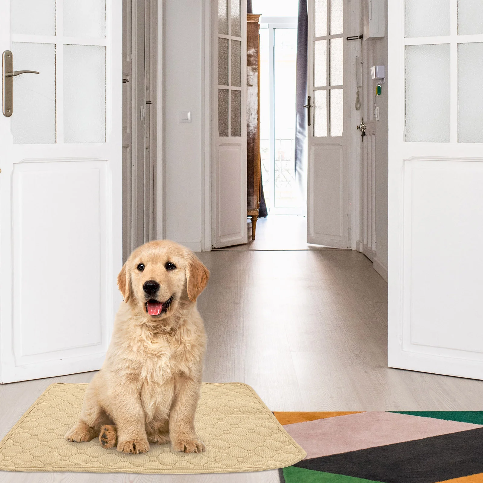 Коврик для мочи домашних животных моющиеся подушечки собак многоразовый коврик