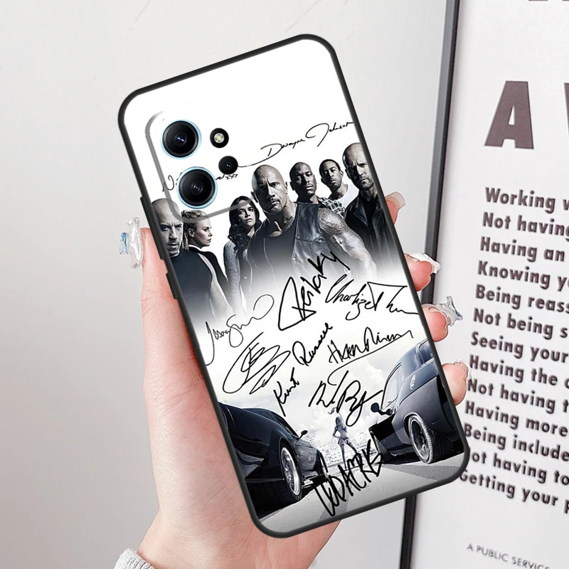 Чехол Форсаж для Xiaomi Redmi Note 12 8 9 10 11 Pro 12S 11S 10S 9S 8T C