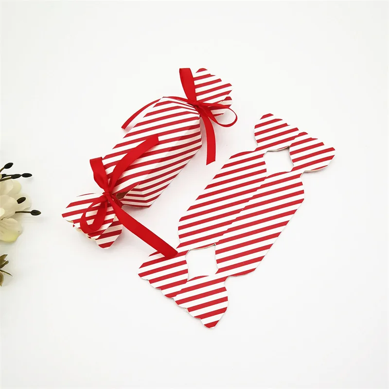 50 шт. коробка конфет на Рождество с лентами сделай сам сладости шоколадное