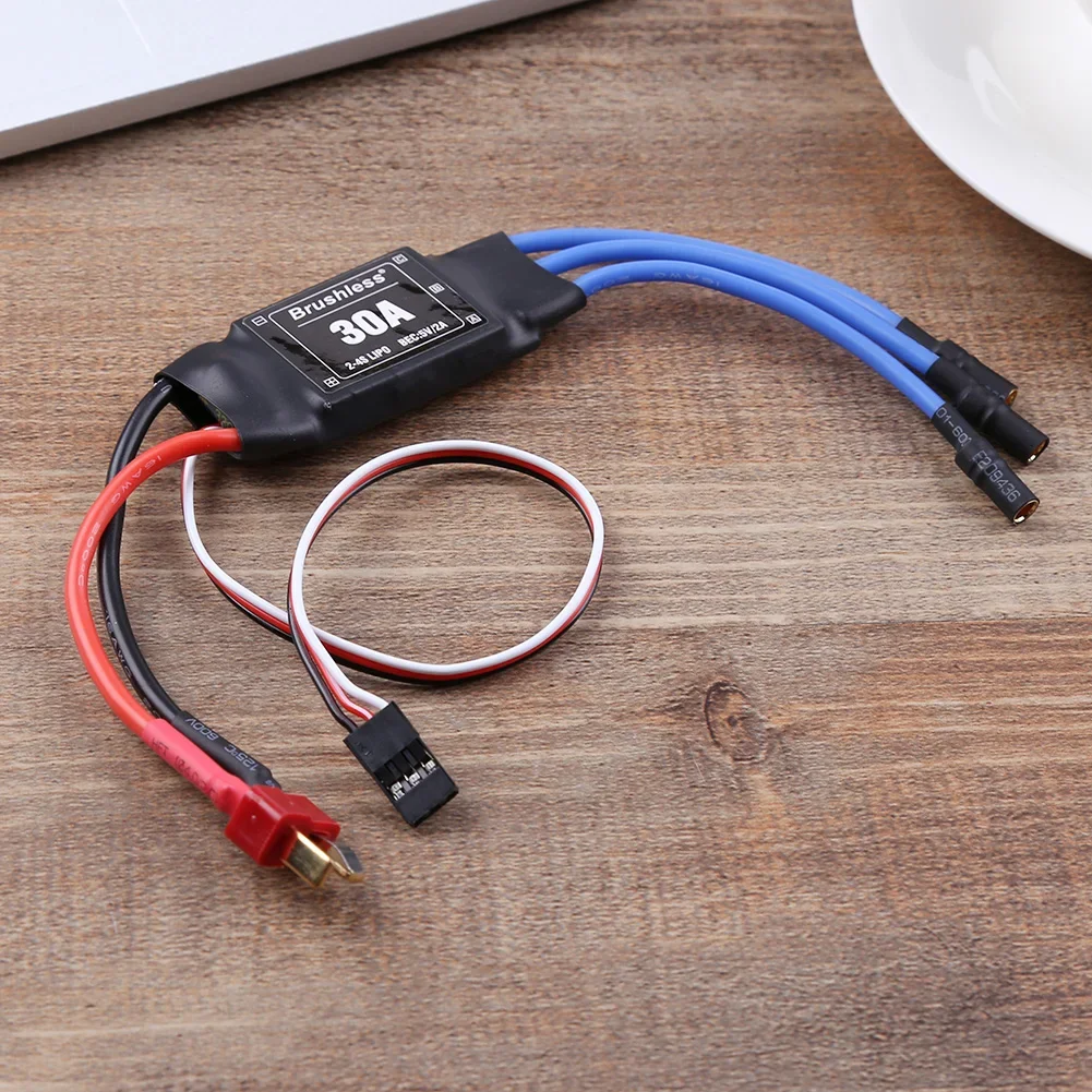 Регулятор скорости бесщеточного двигателя XXD 30A 2-4S ESC RC BEC T-rex 450 V2 вертолетная