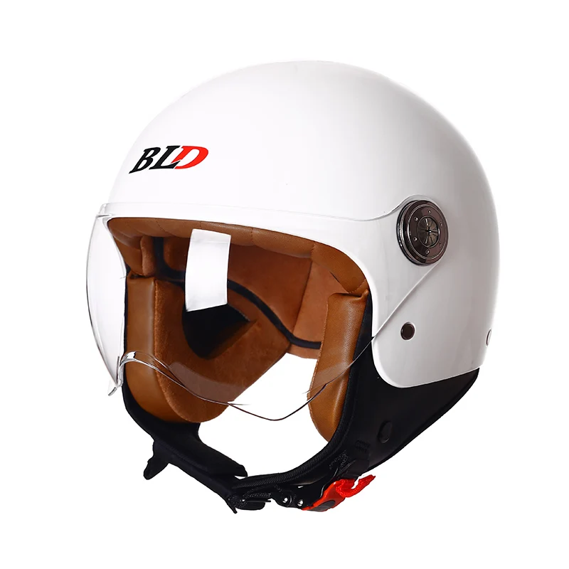

Open Face Motorcycle Helmet Summer Riding Safety Cascos Para Moto Unisex 3/4 Jet Casque Racing Motocross Helmet Dot Ece Approved