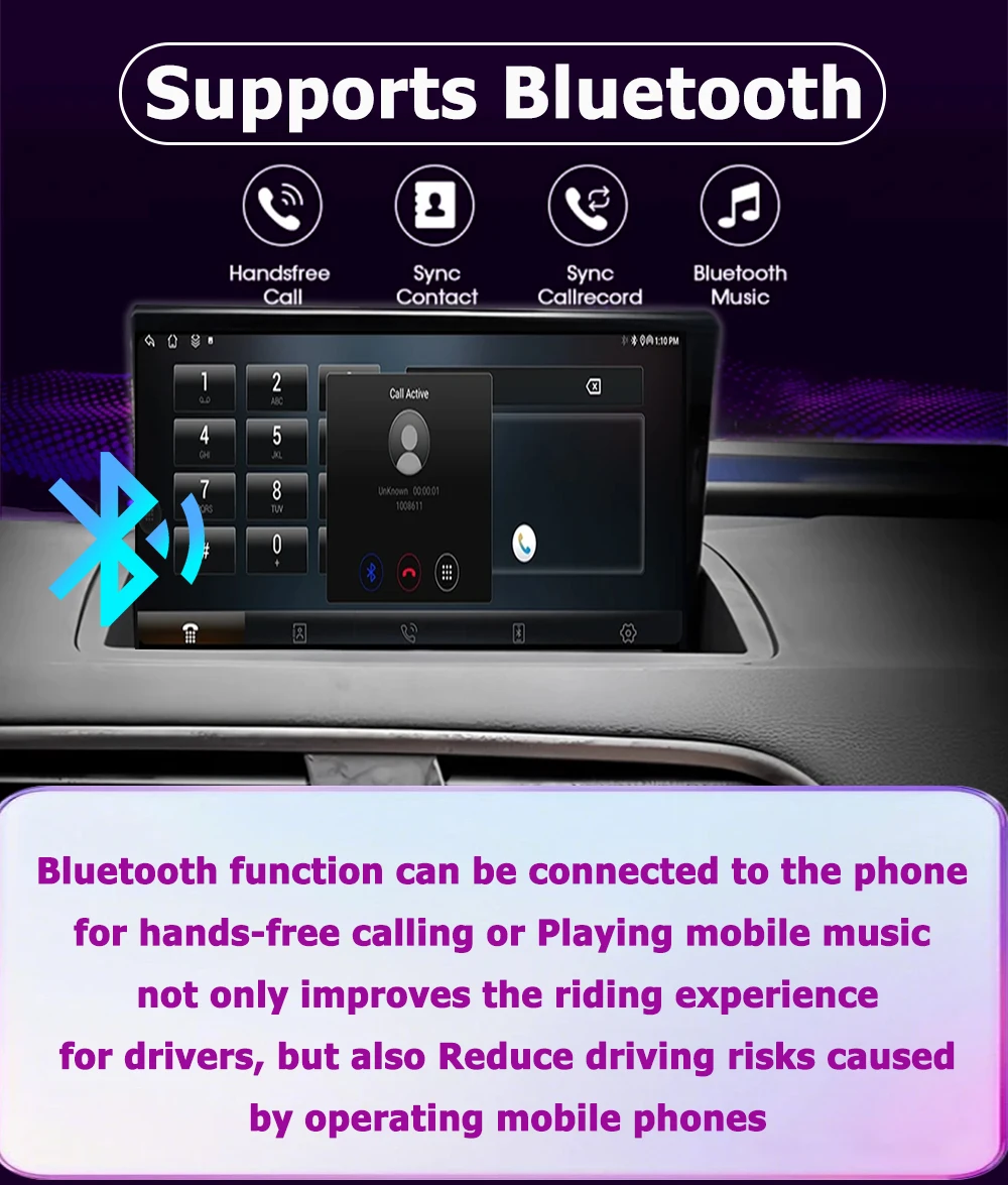 Фото Android 14 для Audi A6 C7 A7 2012-2018 сенсорный экран Carplay автомобильный мультимедийный плеер WIFI музыка стерео GPS Navi авто радио DSP №5