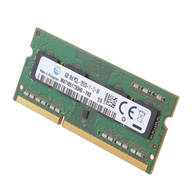 DDR3 4 ГБ оперативной памяти для ноутбука 1600 МГц PC3 12800 1RX8 1 35 В 8 IC SODIMM Память только