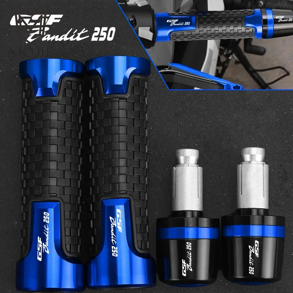 

Motorcycle CNC Hand Bar End Handlebar Steering Counterweight Fists Grips For SUZUKI GSF250BANDIT GSF 250 GSF250 BANDIT All years