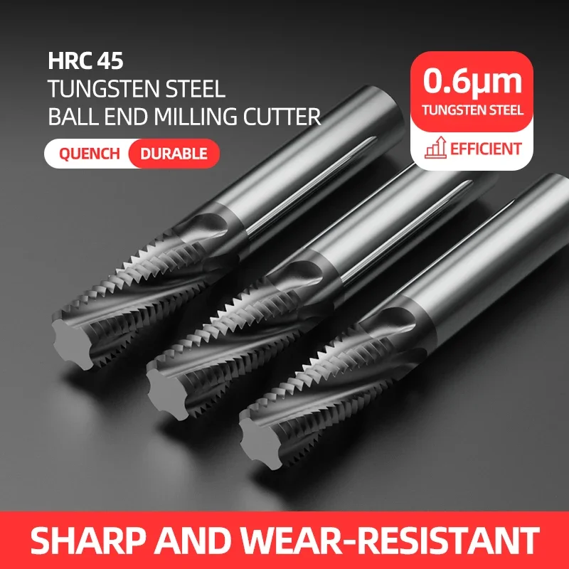 

45 degree thread milling cutter milling cutter carbide metric tungsten steel milling cutter full tooth type M4M6M8M20