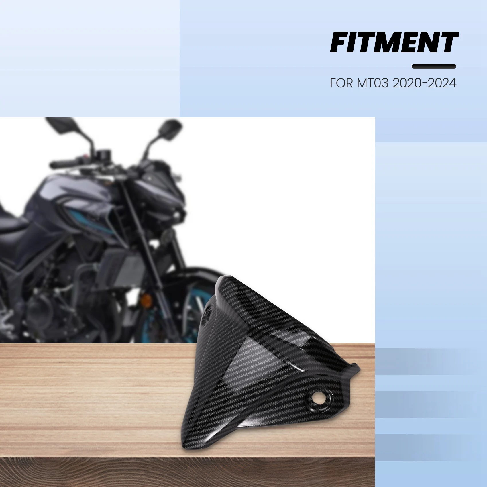 Верхняя передняя крышка обтекателя мотоцикла панель капота для Yamaha MT-03 MT03 FZ03