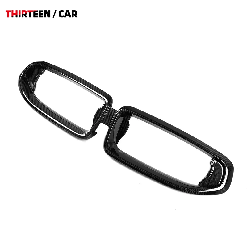 Фото Передняя решетка из сухого углерода для BMW 2 серии active Coupe G42 M230i M235i M240i 2021+, аксессуары MP Style №3