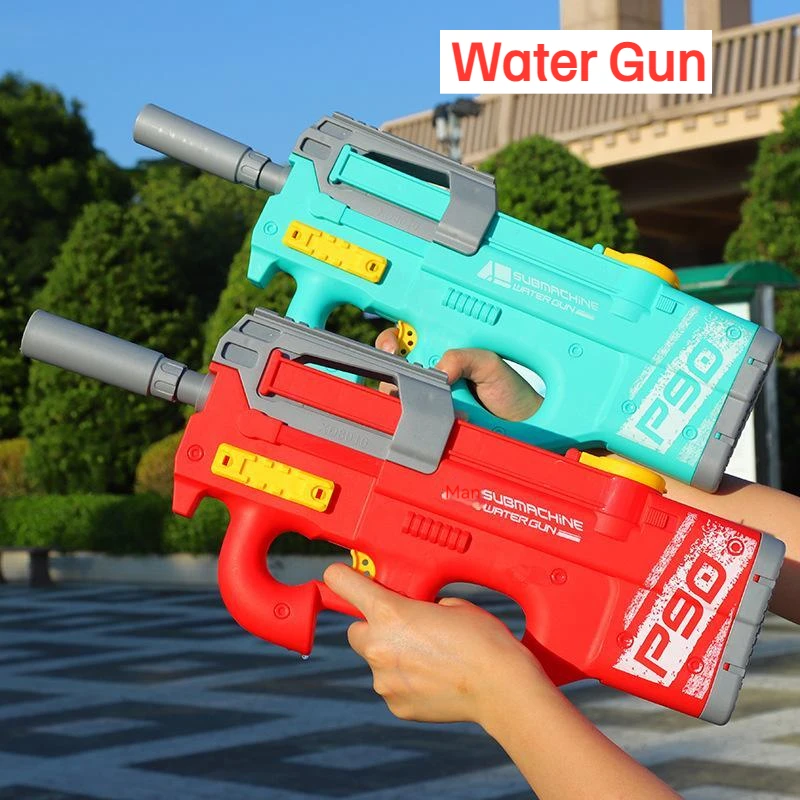 

50 см Детский Электрический водяной пистолет, высокотехнологичные детские игрушки, уличный пляжный бассейн, большая емкость, летний гелевый...